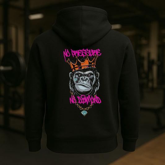 Signature Double Print Hoodie - Hot Pink