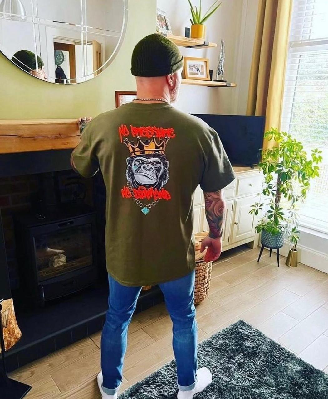 Oversized Tee - Tactical Khaki