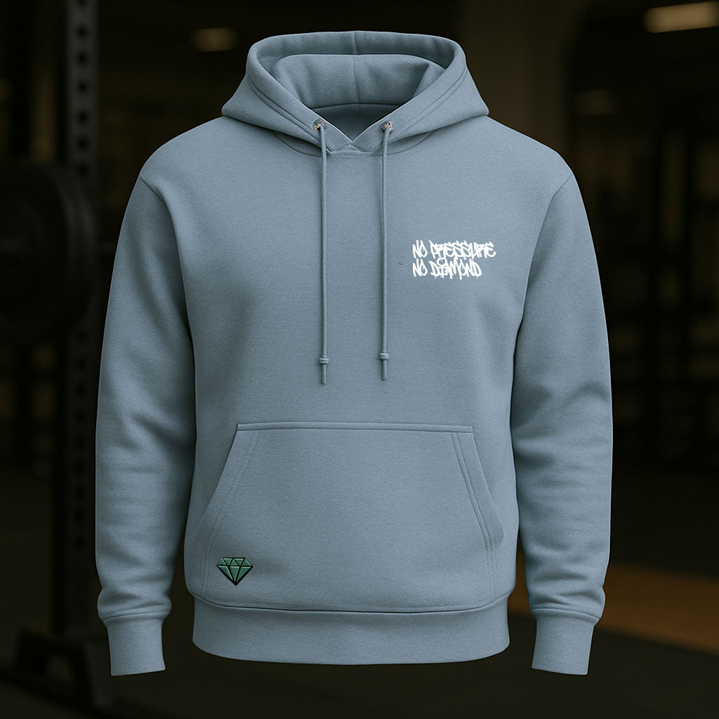 Signature Double Print Hoodie - Ice Surge