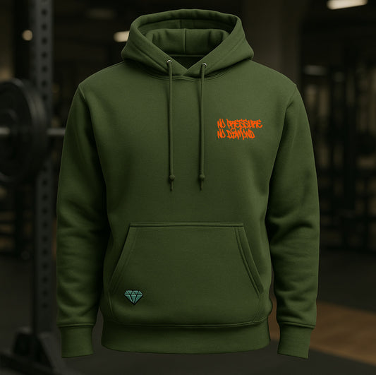 Signature Double Print Hoodie - Tactical Khaki
