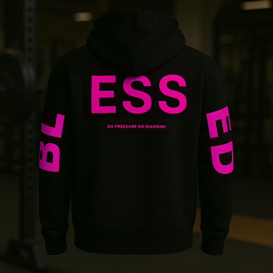 The Blessed Hoodie - Hot Pink