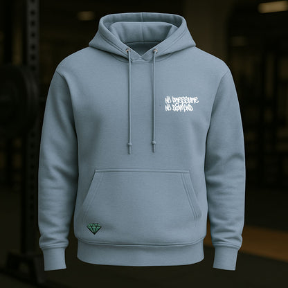 Signature Double Print Hoodie - Ice Surge